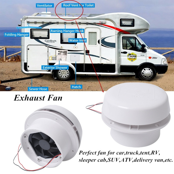 ATV,RV,Boat & Other Vehicle RV Motorhomes Roof Vent Manual Control