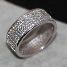 Sterling, 紋銀珠寶, DIAMOND, 925 silver rings