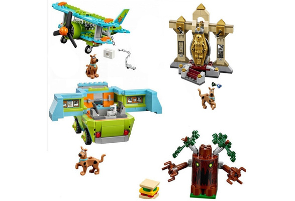 10430 New Scooby Doo Mystery Machine Bus Building Block Toys Set Bricks 305Pcs