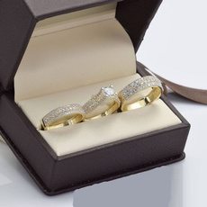 Mode, wedding ring, gold, Classics