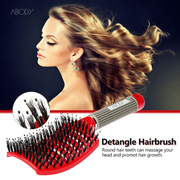 Original Abody Hair Brush Magic Hair Comb Detangling Hair Brush Detangle  Lice Massage Comb Women Tangle Hairdressing Salon | Wish