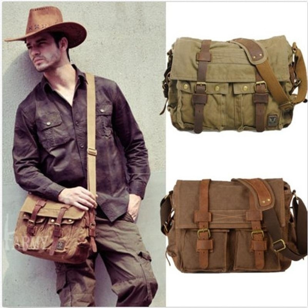 Men's Military Shoulder Bag