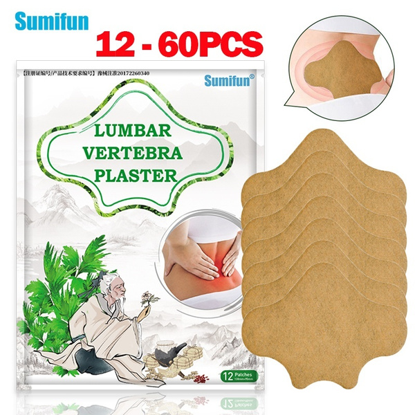 Sumifun 12-60Pcs Wormwood Sticker Pain Relief Patch Chinese Medical ...