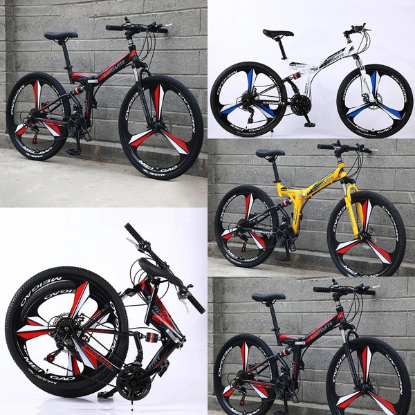 26 inch mountain bike folding bicycle adult discount bike