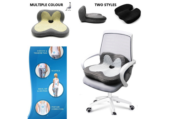 Everlasting Comfort Seat Cushion for Office Chair - Tailbone Pain