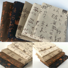 calligraphyfabric, Materials, Chinese, clothesfabric