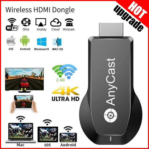 2021 Newest USB Wireless Display Receiver WiFi Dongle Screen Mirror 1080P HDMI  TV Stick Support Airplay DLNA Miracast