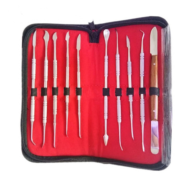 Dental Lab Equipment Wax Carving Tools Set