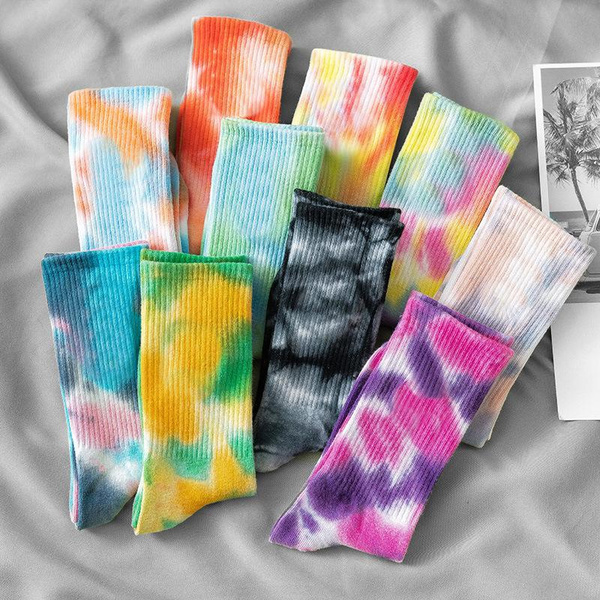 tie dye basketball socks