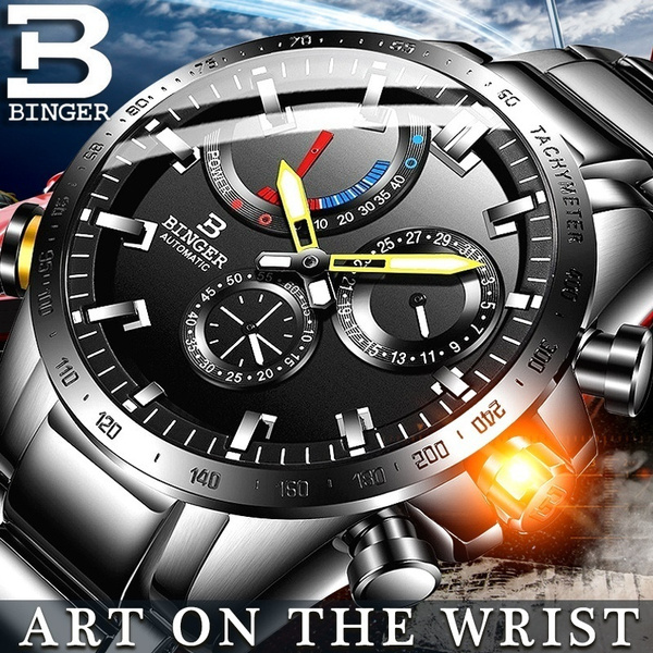 Reloj best sale binger automatico