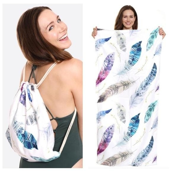 beach towels and bags set