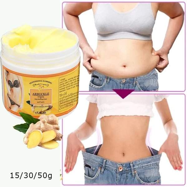 Ginger Slimming Cream Fat Burning Weight Loss Anti Cellulite Slimming Will Work For Any Body Type 15 30 50g Wish