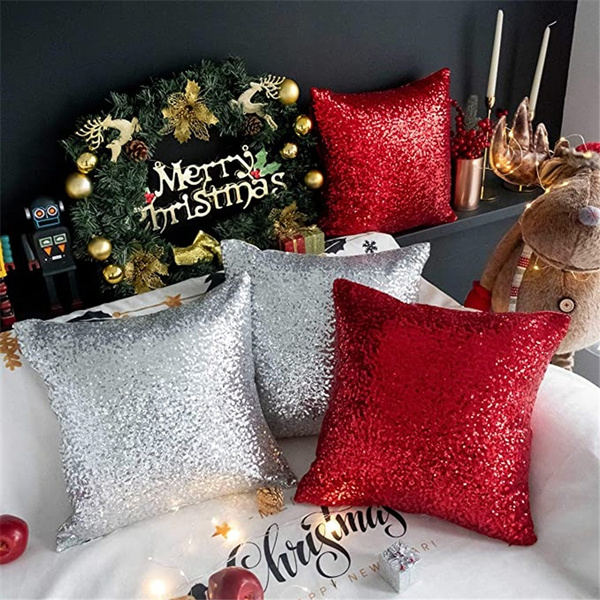 large christmas pillows