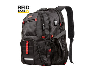 travel backpack, usb, Backpacks, rfid