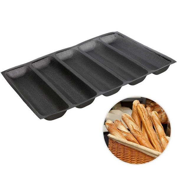 Perforated Baguette Pan French Bread Tray Wave Loaf Mold Wish