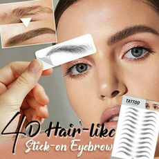 4dhairlikeeyebrowtattoosticker, 4dhairlikeauthenticeyebrow, Makeup, Beauty