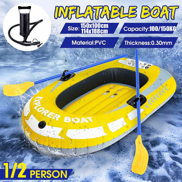  Inflatable Kayak Canoe Inflatable 1 and 2 Person