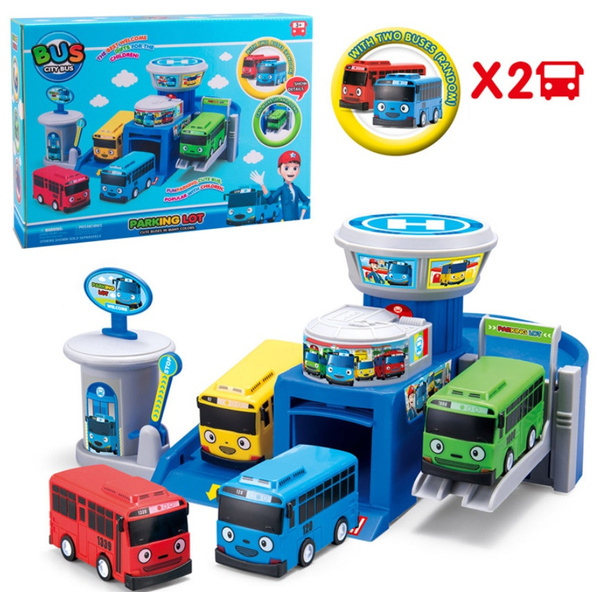 2020 TAYO BUS Parking Lot Toy The Little Bus TAYO Friends Mini Special ...