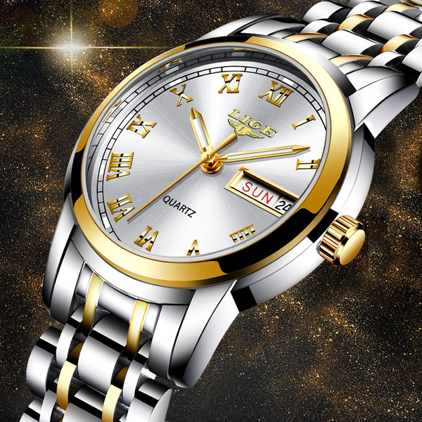 Michael Kors Sofie Chronograph Mother of Pearl White Dial Rose Gold Steel Strap Watch For Women - MK6576
