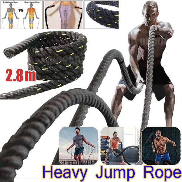 Heavy battle best sale jump rope