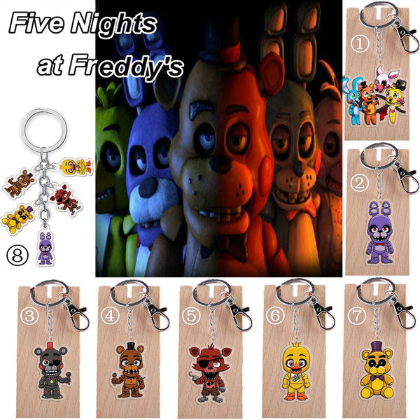 Party Bag Filler FIVE NIGHTS AT FREDDY'S Personalised Keyring Keychain