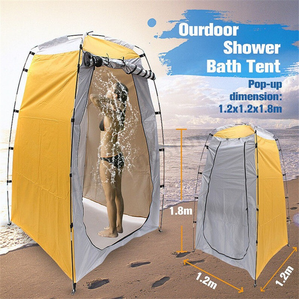 Portable Toilet Tent Changing Room Outdoor Instant Pop Up Privacy Camping Shower 