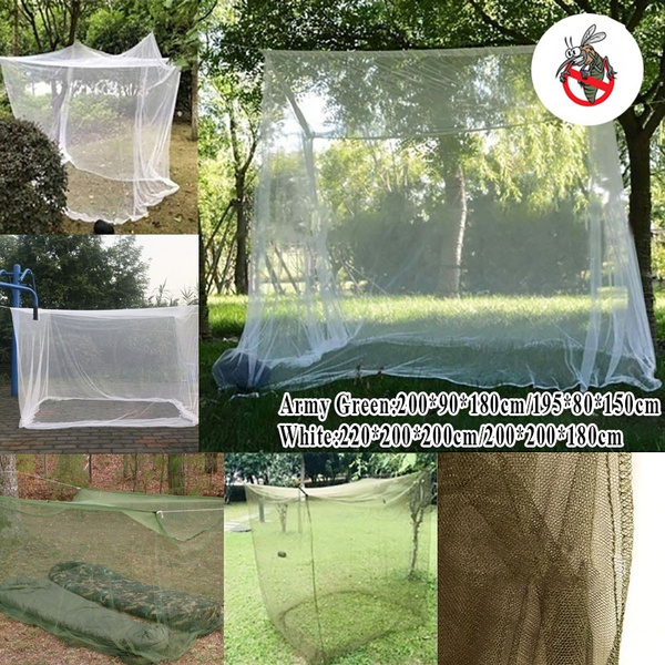Portable Large Camping Mosquito Fly Net Indoor Outdoor Netting Insect Tent A 
