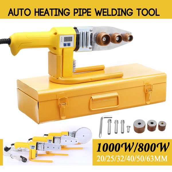 Full Automatic Electric Heating Tool PPR PE PP Tube Pipe Welding Machine 