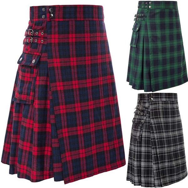 tartan skirt traditional