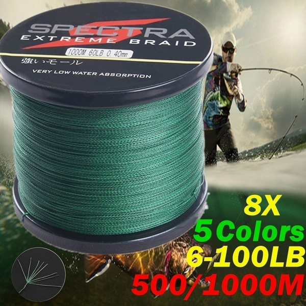 8 braided fishing line 500 meters 1000 meters PE braided fishing
