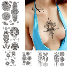 tattoo, art, waterprooftattoosticker, mandalatattoosticker