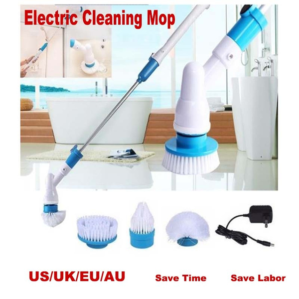 Electric Spin Scrubber Cordless Rechargeable Bathroom Scrubber