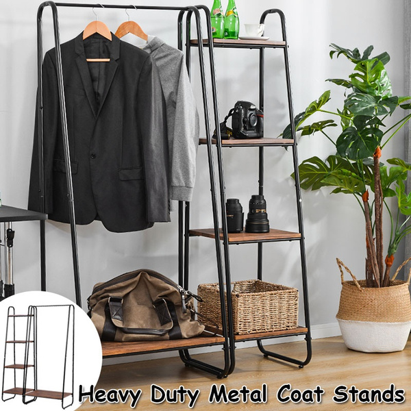 Heavy Duty Clothes Rail Metal Coat Stands Shoe Rack Storage Stands 4 Tiers Ladder Bookshelf Shelving Unit Foldable Handmade Vintage Baskets Storage Baskets Laundry Seagrass Baskets Flower Pot Baskets Wish