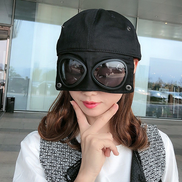 Sunglasses hat hot sale