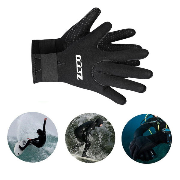 New 3mm Diving Gloves Swimming Diving Kayak Surf Warm Gloves Neoprene Gloves 