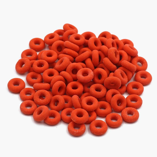 100 pcs Castration Rubber Rings Castrating Bands Elastrator Rings