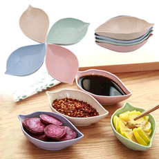 Plates, Kitchen & Dining, Sushi, leaf
