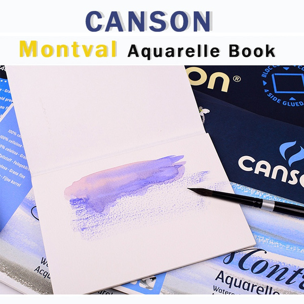 canson-montval-small-aquarelle-paper-book-watercolor-book-pad-185g-m