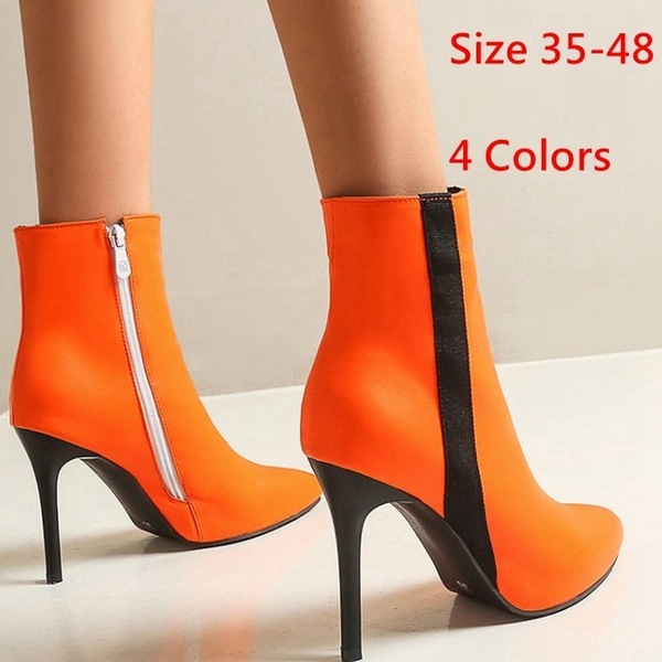 Dollhouse Orange Boots for Women | Mercari