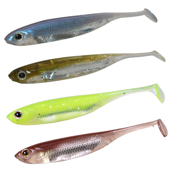 12 Packungen Swimbaits Minnow Paddle Tail Soft Angelköder Angelzubehör 12 Packungen Swimbaits Minnow Paddle Tail Soft Angelköder Angelzubehör