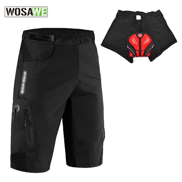 Wosawe Men Bike Underwear Breathable Padded Bicycle Briefs Cycling  Underwear Shorts