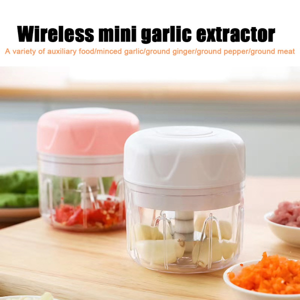 Handheld Mini Food Chopper Wireless Electric Garlic Mincer Food