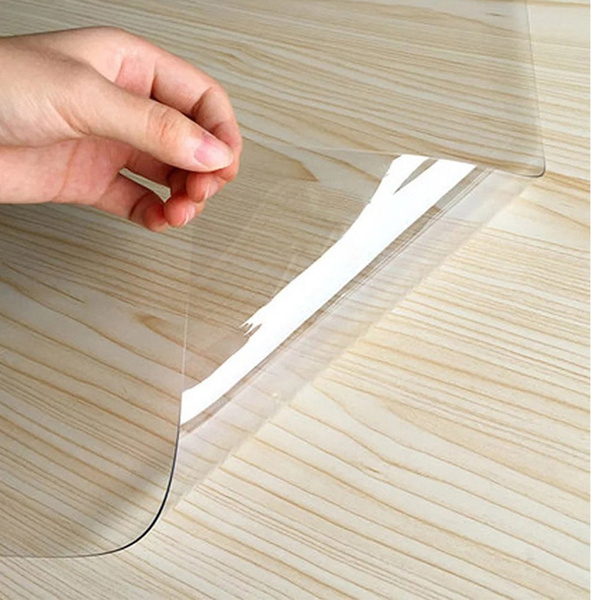 Clear Desk Pad Protector Table Mat PVC For Home Office 40 x 60cm