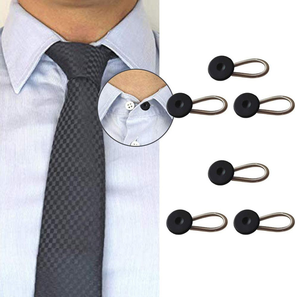 Collar Extender Shirt Neckline Extension Metal Elastic Extension 6