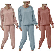 women's pajamas, hooded, Love, Winter
