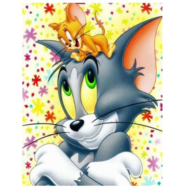 DIY Full Diamond Painting Cartoon Characters Diamond Embroidery Animal  Picture Craft Cross Stitch Wall Hanging Painting | Wish