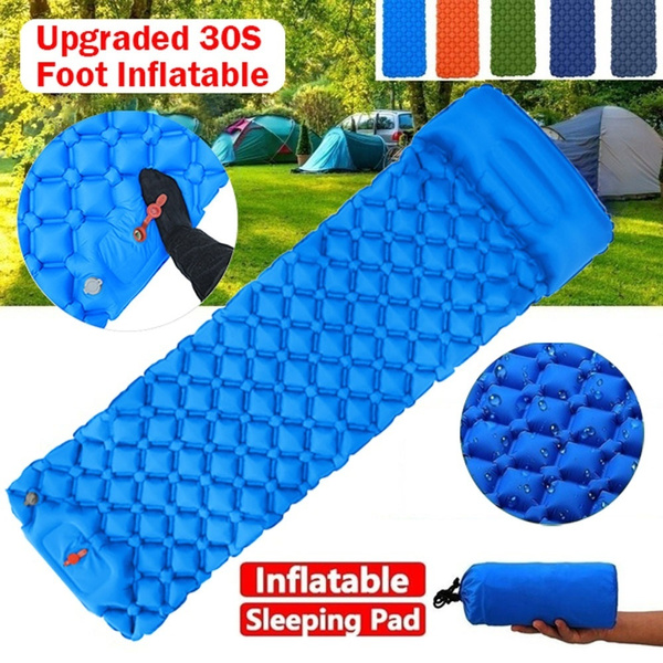 2020 New Portable Outdoor Inflatable Sleeping Pad Camping Mat ...