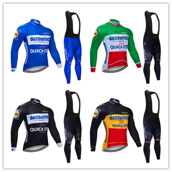 BMC Pro team Sping and autumn Long Sleeve Cycling Jersey Set MTB