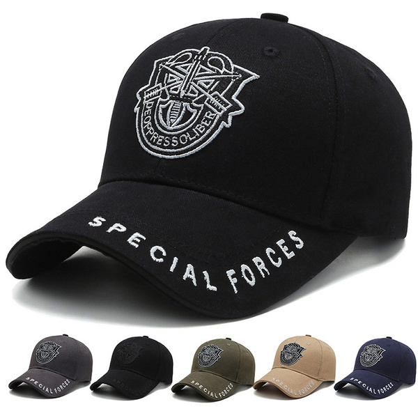 1 Piece Police Army Special Forces De Oppresso Liber Cap Hat Black  Embroidered Green Beret Special Forces Military Baseball Cap Black Ballcap  Hat