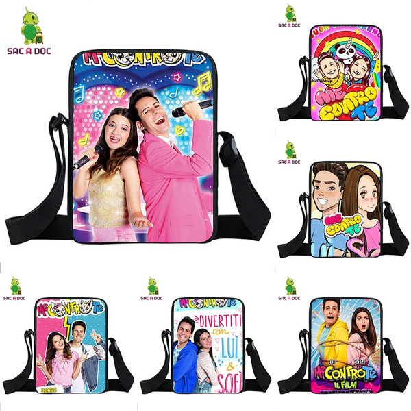 Me Contro Te Shoulder Bag Cool Funny Mini Crossbody Bag Teens Boys Girls  Fashion 3D Messenger Bag | Wish